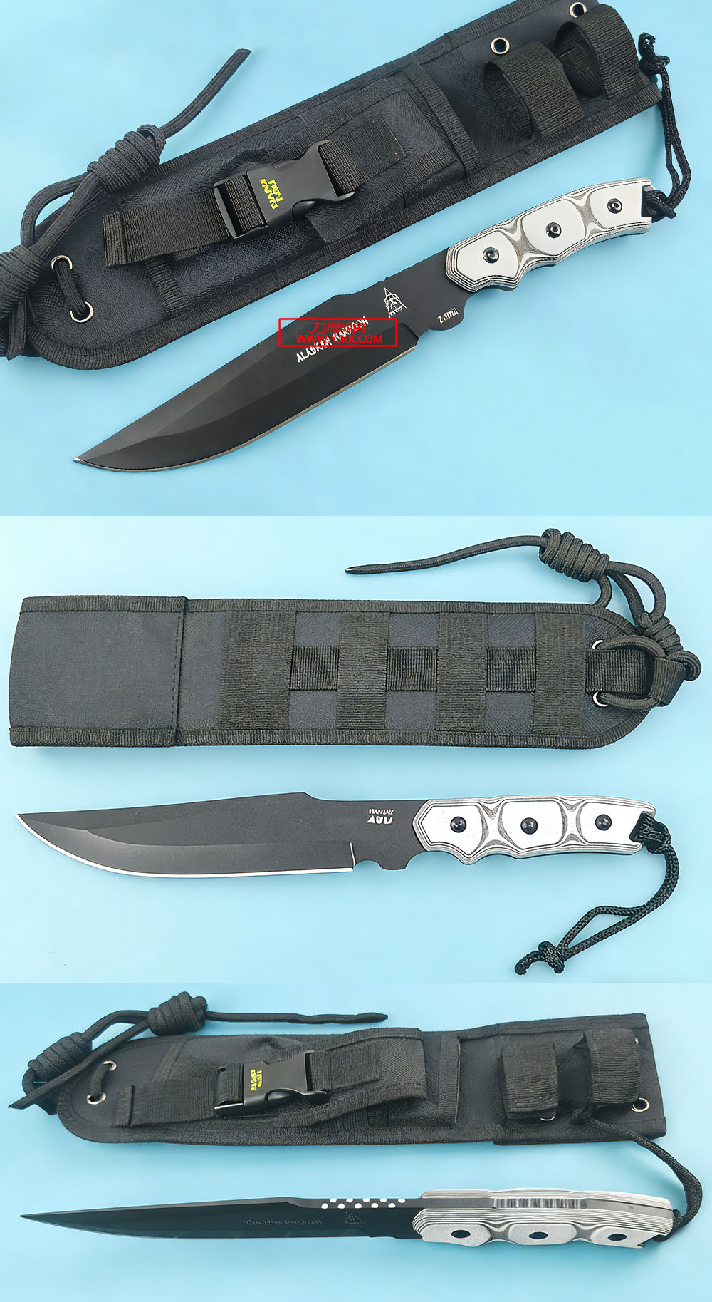 经典婧叉TOPGUN托普斯尖端战术阿拉斯加捕鲸叉人体工学黑米卡塔握把 货号:X4512 经典婧叉TOPGUN托普斯尖端战术阿拉斯加捕鲸叉人体工学黑米卡塔握把