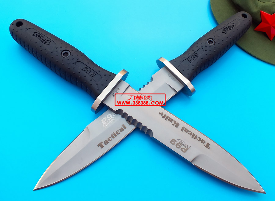 p99德国瓦尔特战术求生靴刀walther knife_匕首刺刀_运动直刀_刀具